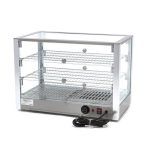 Espositore Riscaldato per Alimenti – 115L – 70cm – 3 Ripiani – Maxima 09400788