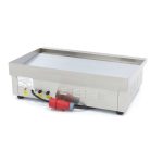 Piastra – Cromo Liscio – 73cm – incl. Vassoio di Raccolta – 400V – Maxima 09365164