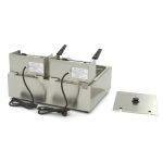 Friggitrice – 2 x 6L – 2 Cestelli – fino a 2,4kg di Patatine Fritte – Maxima 09364951