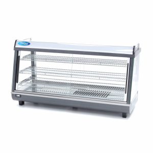 Espositore Riscaldato per Alimenti - 186L - 121,5cm - 3 Ripiani – Maxima 09400795
