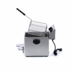 Friggitrice – 8L – 1 Cestello – con Rubinetto di Scarico – Maxima 09300415