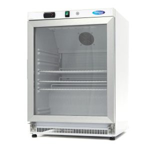 Frigorifero - 200L - Bianco - con Porta in Vetro – Maxima 09405006