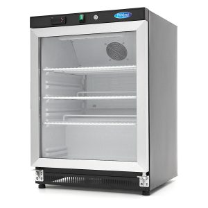 Frigorifero - 200L - Nero - con Porta in Vetro – Maxima 09405008