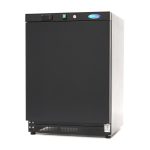 Frigorifero – 200L – 3 Ripiani Regolabili – Nero – Maxima 09405002