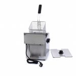 Friggitrice – 8L – 1 Cestello – con Rubinetto di Scarico – Maxima 09300415