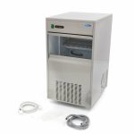 Macchina del Ghiaccio – 80 kg/giorno – Cubetti – Raffreddato ad Aria – Maxima 09300132