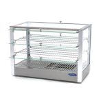 Espositore Riscaldato per Alimenti – 115L – 70cm – 3 Ripiani – Maxima 09400788