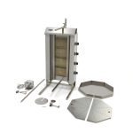 Griglia Kebab – 4 Bruciatori – 50kg di Carne – Gas – Maxima 09370230