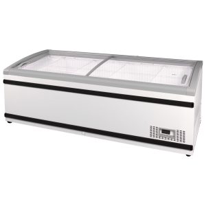 Mastro – Congelatore a pozzo da supermercato con coperchi scorrevoli in vetro, -16°/-24°C, 845 (625) litri – BCZ0022