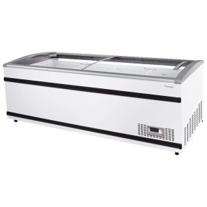 Mastro – Congelatore a pozzo da supermercato con coperchi scorrevoli in vetro, -16°/-24°C, 934 (833) litri – BCZ0026