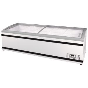 Mastro – Congelatore a pozzo da supermercato con coperchi scorrevoli in vetro, -16°/-24°C, 983 (732) litri – BCZ0023