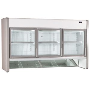 Mastro – Armadio congelatore con 3 porte in vetro per BCZ0022, -16°/-24°C, 768 (415) litri – BCZ0024