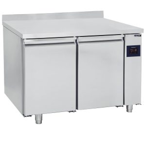 Virtus – Tavolo freezer remoto a 2 porte GN 1/1 con alzatina, -10°/-20°C - WiFi – BNB0011/FN