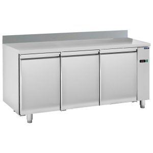 Mastro GO – Tavolo freezer remoto 3 porte GN 1/1 con alzatina, -10°/-25°C – BNB0153