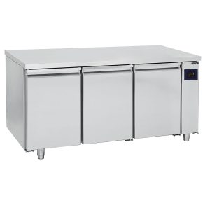Virtus – Tavolo freezer remoto a 3 porte GN 1/1, -10°/-20°C - WiFi – BNB0012/FN