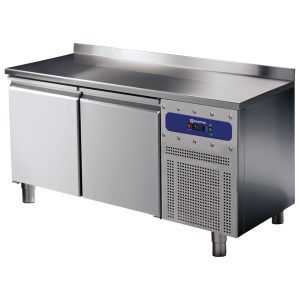 Mastro GO – Tavolo freezer 600 mm 2 porte 430×325 mm con alzatina, -10°/-20°C – BNB0183