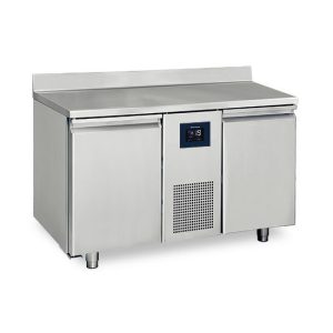 Virtus – Tavolo freezer a 2 porte GN 1/1 con alzatina, -10°/-20°C – WiFi – VTGB2A/FNWF