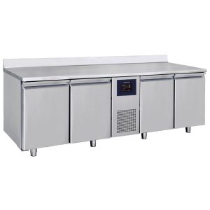 Virtus – Tavolo freezer a 4 porte GN 1/1 con alzatina, -10°/-20°C - WiFi – VTGB4A/FNWF