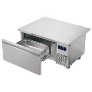 Virtus 900 – base freezer con 1 cassetti  GN 2/1 per apparecchiature di cottura da 900 mm, l=1200 mm – BNB0040/900