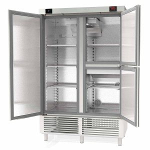 Armadio per frollatura e maturazione Dry Aging – 956 + 245 L, inox, 2 zone, sgocciolamento ed essiccazione – 11684