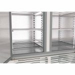 Armadio per frollatura e maturazione Dry Aging – 956 + 245 L, inox, 2 zone, sgocciolamento ed essiccazione – 11684