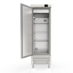Armadio per frollatura e maturazione Dry Aging – 505 L, inox, sgocciolamento ed essiccazione, LED rosa – 11678