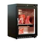 Vetrina per frollatura carne Dry Aging – 120 L, 20 kg, nera – 11672