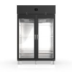 Vetrina per frollatura carne Dry Aging – 1404 L, 300 kg, nera – 11669