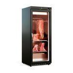 Vetrina per frollatura carne Dry Aging – 240 L, 55 kg, nera – 11674