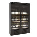 Frigorifero per vino – 1000 L, nero – 11687