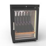 Frigorifero per vino – 120 L, 26 bottiglie, nero – 11675