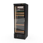 Frigorifero per vino – 505 L, 105 bottiglie, nero – 11655