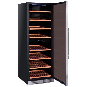 Mastro – Espositore refrigerato per vini a 2 temperature, 151 bottiglie, +5°/+10°C | +10°/+18°C – BFE0076