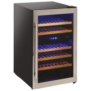 Mastro – Espositore refrigerato per vini a 2 temperature, 31 bottiglie, +5°/+10°C | +10°/+18°C – BFE0075