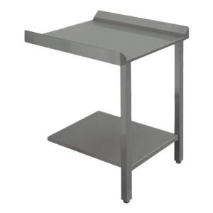Virtus – tavolo ingresso per lavastoviglie a traino, l=1200 mm – Z/TTEU60120