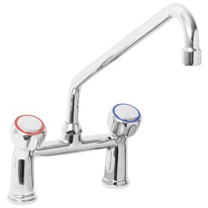 OEM – Miscelatore biforo con canna a U, attacco 3/4 – GDZ0002